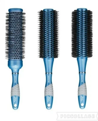 BABYLISS PRO MEGA STYLER NYLON/BOAR BRISTLE 3-PIECE BRUSH SET - BRAND NEW! - Image 1 of 4