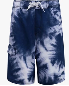 Kanu Surf Boys' YOLO Quick Dry UPF 50+ Beach Swim Trunk Beachboy Denim Blue S4 - Picture 1 of 7