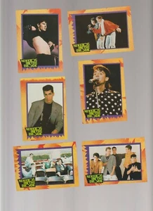 Lot of 6 New Kids on the Block NKOTB trading cards - Picture 1 of 2