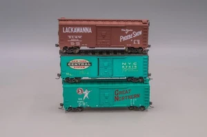 Great Northern, Lackawanna & New York Box Car (3 modelli) - HO/1:87 - Foto 1 di 6