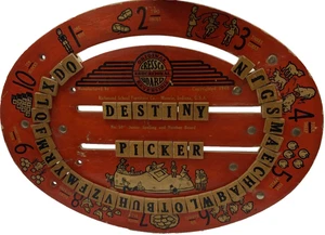 Vintage 1940 Richmond Letters Numbers Educational Junior Spelling Board No. 50 - Picture 1 of 22