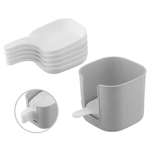 Portable Plastic Dipping Bowl Set with Handles and Storage Rack 6 Pack - Picture 1 of 22