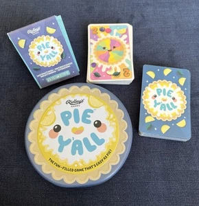 PIE Y’ALL Card Game in Travel Tin by Ridley’s Games Cute Pies - COMPLETE VGC - Picture 1 of 4
