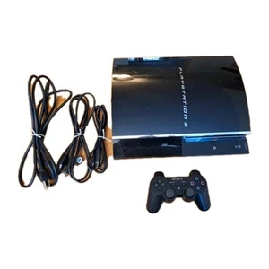 Sony PlayStation 3 PS3 CECHA01 Backwards Compatible 60GB Tested/Working - Picture 1 of 12