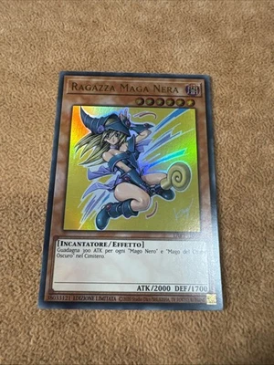 🔥 ITALIAN 🔥 Dark Magician Girl LART-EN035 IT035 ULTRA RARE LOST ART NEAR MINT - Image 1 of 4