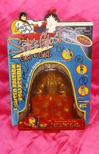 Space Ghost Coast to Coast Clear Edizione Limitata Figure Toycom 1999 FIRMATO - Foto 1 di 4