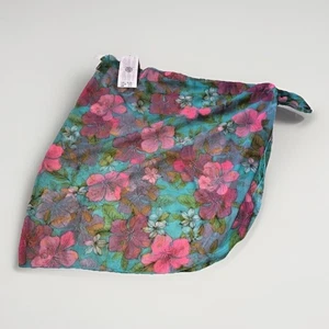Aqua Couture Sarong Wrap Swimsuit Cover Up Floral NWT - Picture 1 of 10