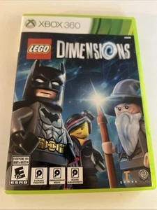 LEGO Dimensions (Microsoft Xbox 360, 2015) CIB W/manual. Tested. Ships Fast! - Picture 1 of 7