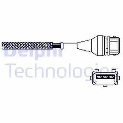 Sonda lambda Sonda convencional ES10262-12B1 DELPHI para VW SUZUKI - Imagen 1 de 4