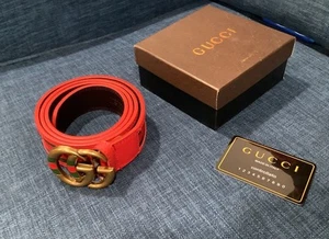 Gucci Gürtel GRÜN und ROT iG Schnalle | Größe 48 - Bild 1 von 10