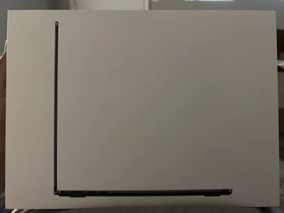 Apple MacBook Air 13.6'' 256GB Apple M2 Laptop - MLY33LL/A Midnight - BRAND NEW - Image 1 of 2