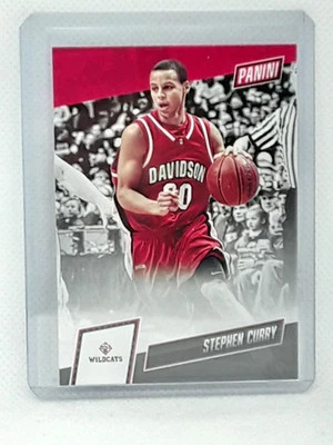 Stephen Curry 2019 Panini VIP National Silver Packs - #SC - Davidson Wildcats - Image 1 of 2