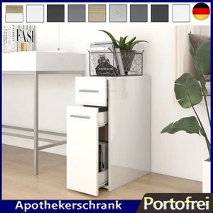 Apothekerschrank Apothekerkommode Ausziehschrank Küchenschrank Aufbewahrung - Bild 1 von 73