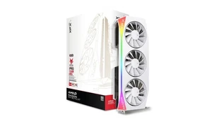 Mercury AMD Radeon RX 9070XT OC White Gaming Edition mit RGB 16GB GDDR6 HDMI ... - Bild 1 von 5