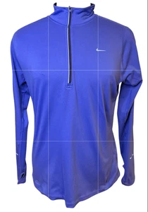 Nike Dri-Fit Element Running Pullover Sz. L Half Zip Activewear Sports - Picture 1 of 12