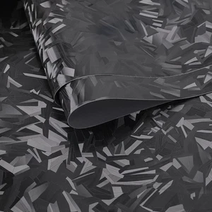 Lypumso PET Forged Carbon Fiber Vinyl Wrap, Glossy Car Vinyl Film for Automot... - Picture 1 of 8