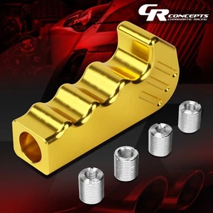 GOLD UNIVERSAL PISTOL GRIP DESIGN MT MANUAL TRANSMISSION SHIFT KNOB REPLACEMENT - Bild 1 von 6