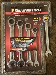  Zahnrad Schraubenschlüssel 5-teilig metrisch Spezialeinsätze Kombination Schraubenschlüssel Set 93004D - Bild 1 von 7