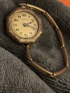 Vintage Patria Gold Plated Pendant Watch - Picture 1 of 6