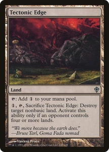 Tectonic Edge #145 (Foil) (HP) Worldwake WWK Magic MTG - Picture 1 of 1