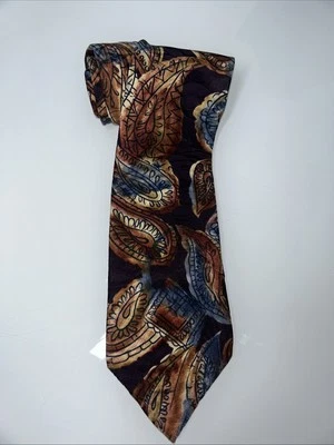 Corbata para hombre Aquascutum azul marino, rojo, verde, amarillo Londres Foto 1 de 4