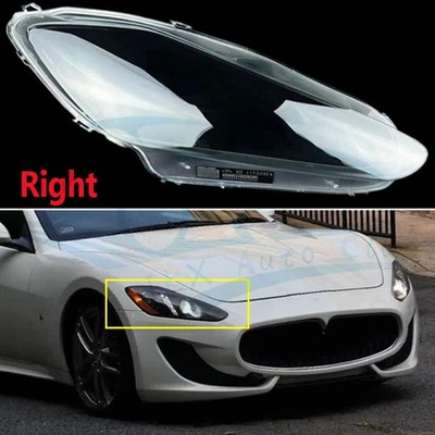 Para Maserati GranTurismo 08-12 Faro derecho b Cubierta de lente Pantalla Tapa Foto 1 de 4