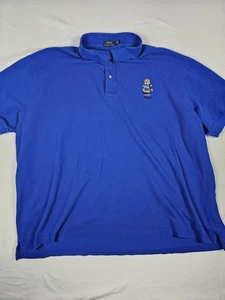 Polo Ralph Lauren Polo Herren Größe 5XB Big Blue Bear Hockey gepflegt  - Bild 1 von 7