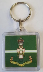 Acryl Militär Schlüsselanhänger Green Howards - Bild 1 von 1