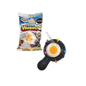 TRUENO HUEVITO Golosina Con Caramelo Tronador Sabores Frutales 24Pcs - Picture 1 of 6
