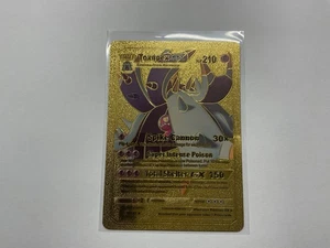Toxapex GX Gold Foil Fan Art Textured Collector Pokemon Karte - Bild 1 von 1