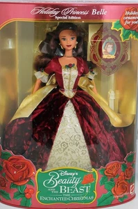 Holiday Princess Belle 1997, caja sin precio base (16710) caja como nueva - Imagen 1 de 2
