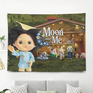 Moon and Me Tapestry Wall Decorations Wall Hanging for Bedroom Dorm Gift - Picture 1 of 9