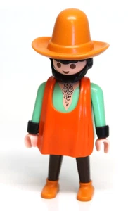 Playmobil Figur Western Ranch Schmied Salon Barkeeper Hut Schürze 3805 - Bild 1 von 1