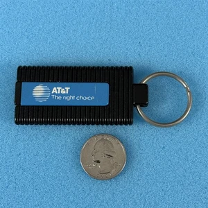 Vintage AT&T The Right Choice Hidden Flip Open Pen Keychain Key Ring #58368 - Picture 1 of 3