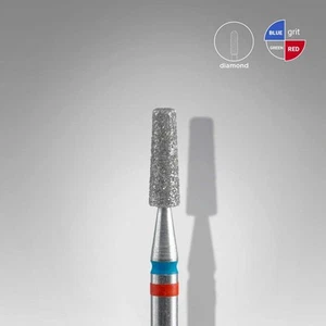 STALEKS PRO Diamond Nail Drill Bit DUO Cone EXPERT Head Diameter 2,5 mm / workin - Picture 1 of 10