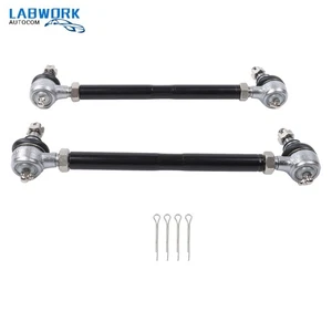 For EZGO Steering Tie Rod End Shaft Kit Golf Cart Kart 70074-G01 70074-G02 (2) - Picture 1 of 24