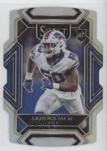 Panini Select Club Level Silver Prizm 2021 troquelado Greg Rousseau #288 novato radiocontrol - Imagen 1 de 4