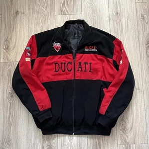 Ducati Performance Corse Moto Black & Red Puffer Jacket, Marlboro, Size XXL - Bild 1 von 24