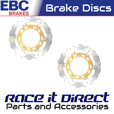 Disco de freno para YAMAHA FZ 6 S FAZER ABS 2006-2007 contorno delantero acero EBC Foto 1 de 4