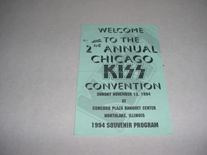 Chicago Kiss 1994 ACE FREHLEY Programm handsigniert von John Regan (Bassist) - Bild 1 von 4