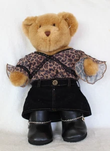 BUILD-A-BEAR WORKSHOP Camisa, Falda y Botas Cambiables Oso Marrón Retirado - Imagen 1 de 10