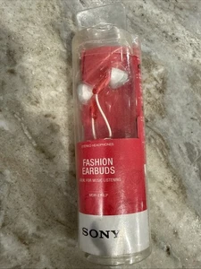 Auriculares SONY MDRE10LP Rojo Moda NUEVO - Imagen 1 de 3