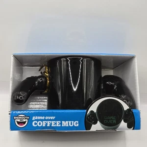 Video Game Controller Mug Black Big Mouth Inc Game Over" Coffee Cup Gaming 14Oz - Picture 1 of 12