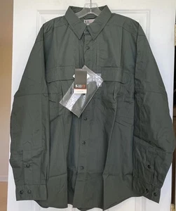 NWT 5.11 Tactical TacLite Pro Long Sleeve Shirt, Style 72175, Size L Tdu Green - Picture 1 of 19