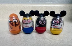 Mickey Mouse Pluto Karen Billy Hasbro 1977 Weebles Wobbles Walt Disney - Bild 1 von 2