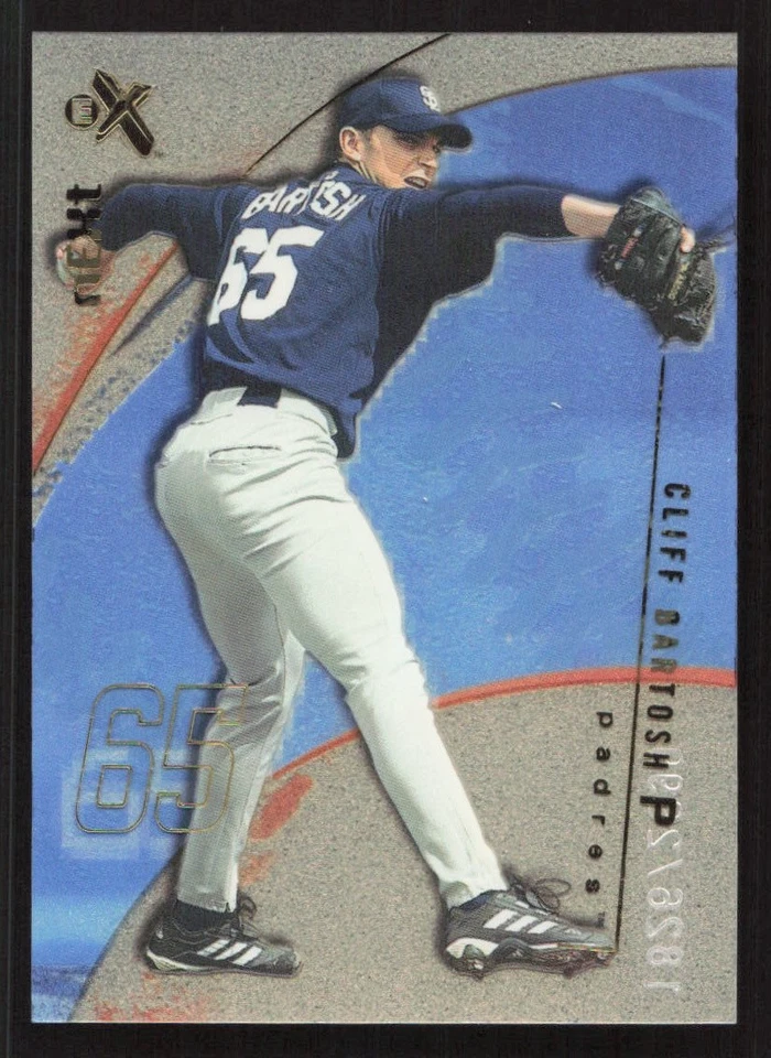 2002 Fleer E-X Cliff Bartosh #/2999 SN,RC Rookie #106 Card - Image 1 of 2