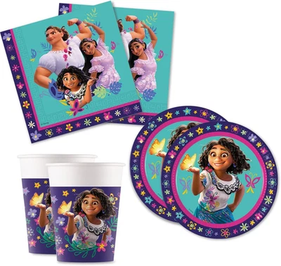 Kit Encanto Festa Di Compleanno Stoviglie per Decorazione Tavola Party Bambini C - Immagine 1 di 4