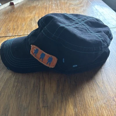 Синяя мужская групповая кепка кадетская искусственно состаренная один размер - Изображение 1 из 4