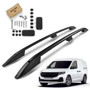 per Ford Transit Connect (Mk3 | V761) CORTO (L1 SWB) 2024- Barre portatutto Nero - Picture 1 of 12