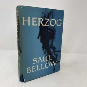 Herzog Saul Bellow 1964 Hardcover Dust Jacket Book Club Edition Vintage - Picture 1 of 12